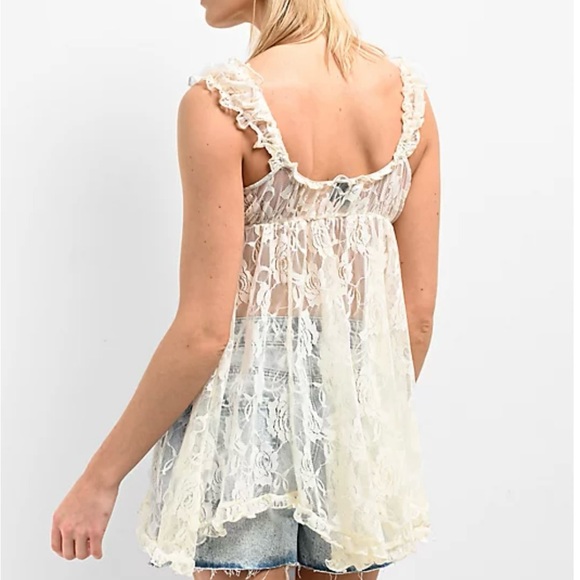 Ivory Lace dress from zumiez brand new - Picture 2 of 2